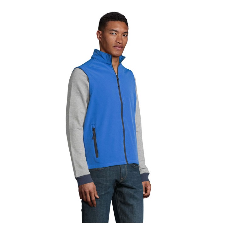 RACE BW MEN SOFTSHELL