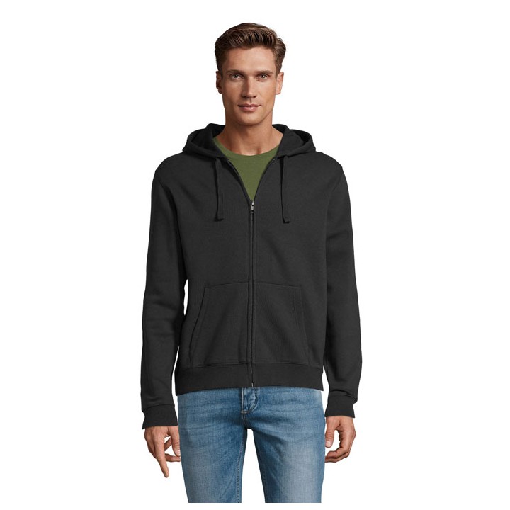 SPIKE MEN VESTE ZIP CAPUCHE