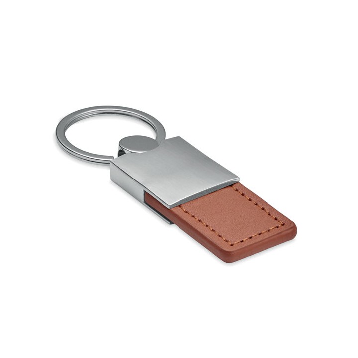 Porte-clés PU et métal
