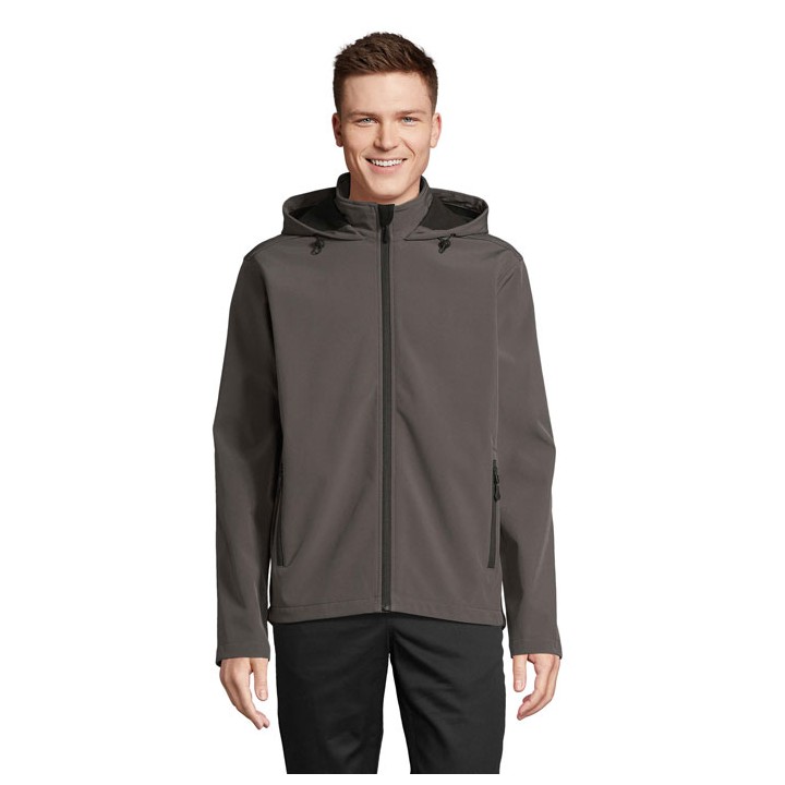 RACE HOODED MEN VESTE