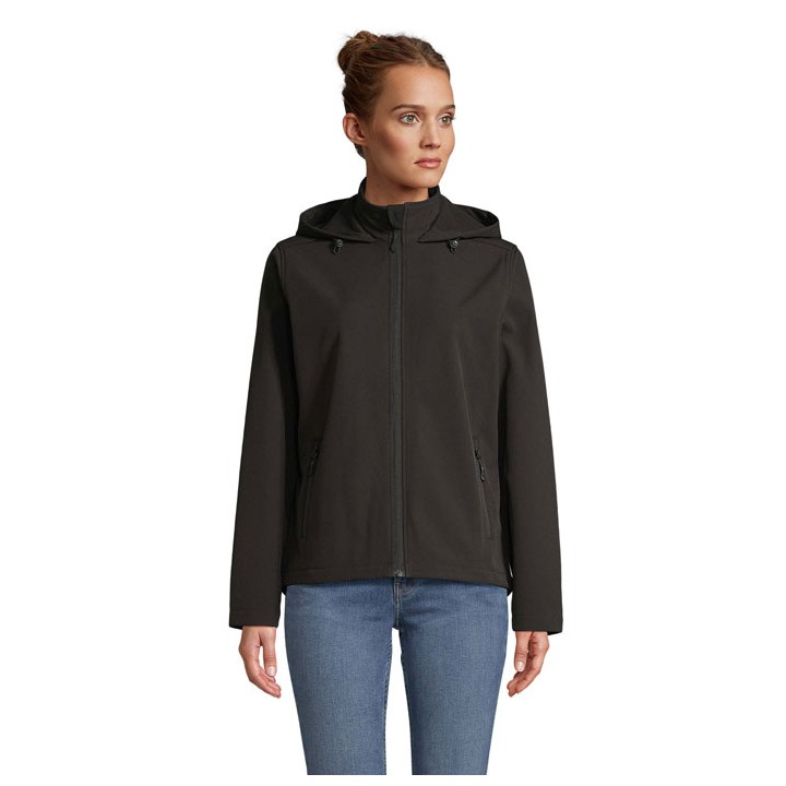 RACE HOODED WOMEN VESTE