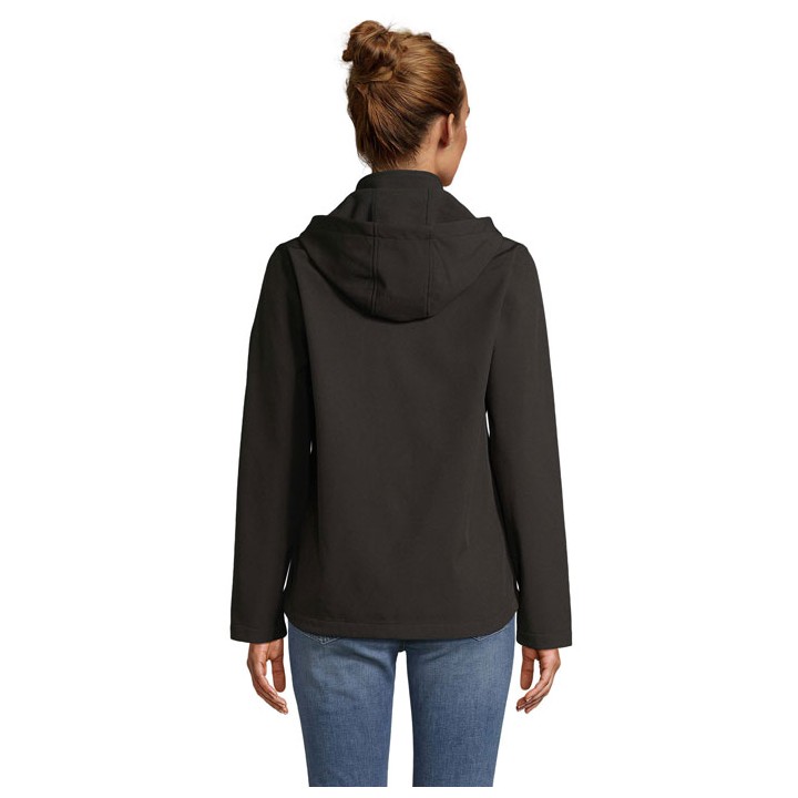 RACE HOODED WOMEN VESTE