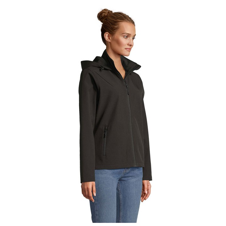 RACE HOODED WOMEN VESTE