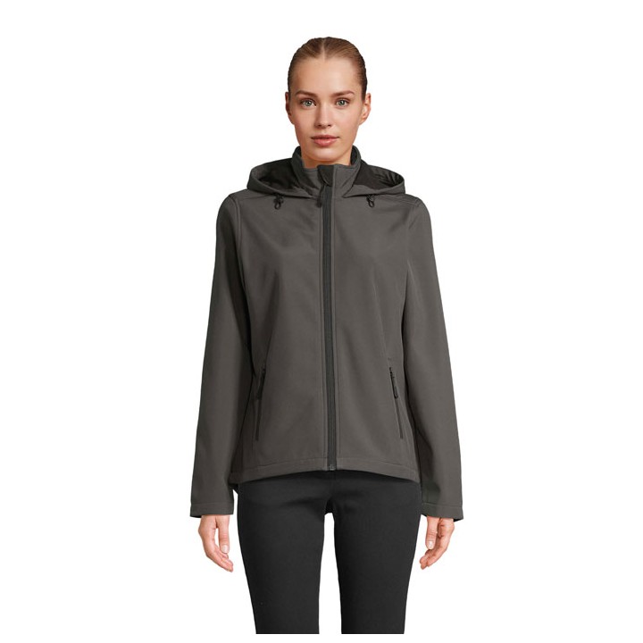 RACE HOODED WOMEN VESTE