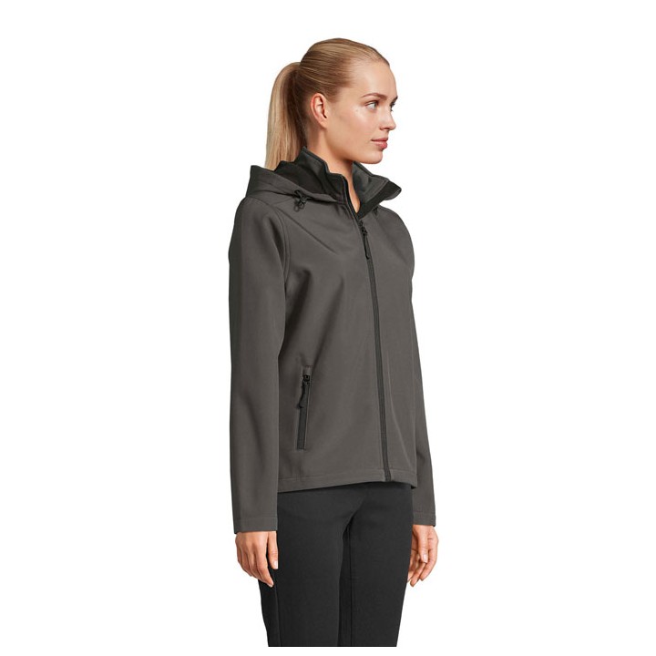RACE HOODED WOMEN VESTE