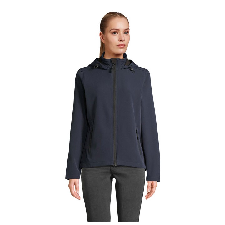 RACE HOODED WOMEN VESTE