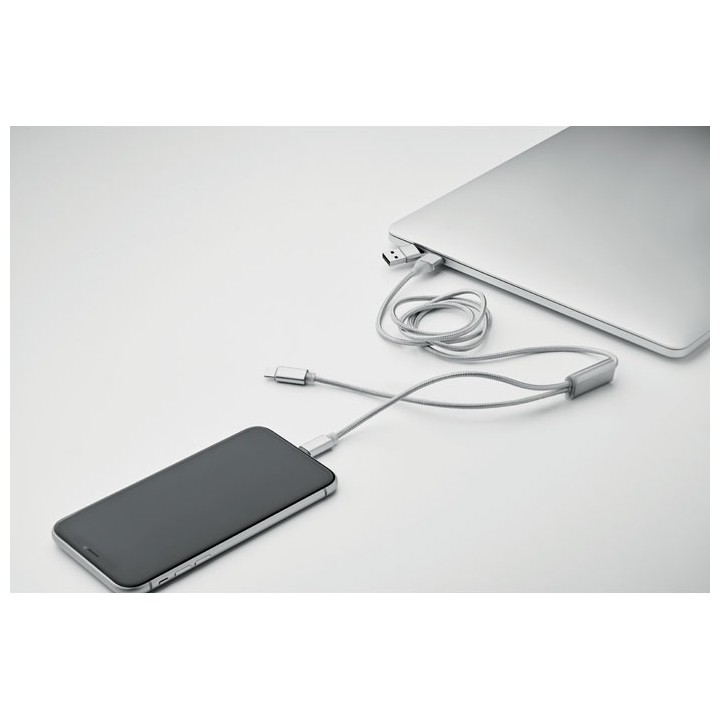 Câble de charge 2 en 1 long