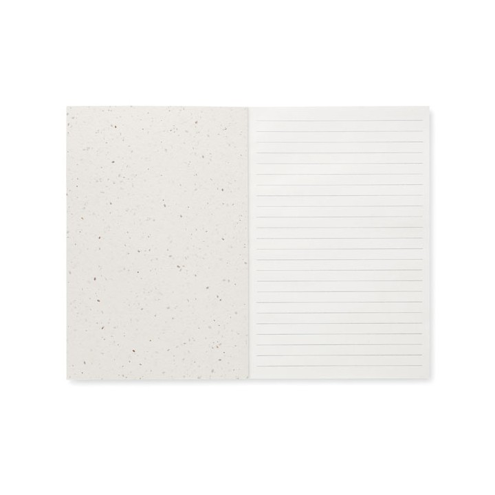 Carnet A5 couv. papier semence