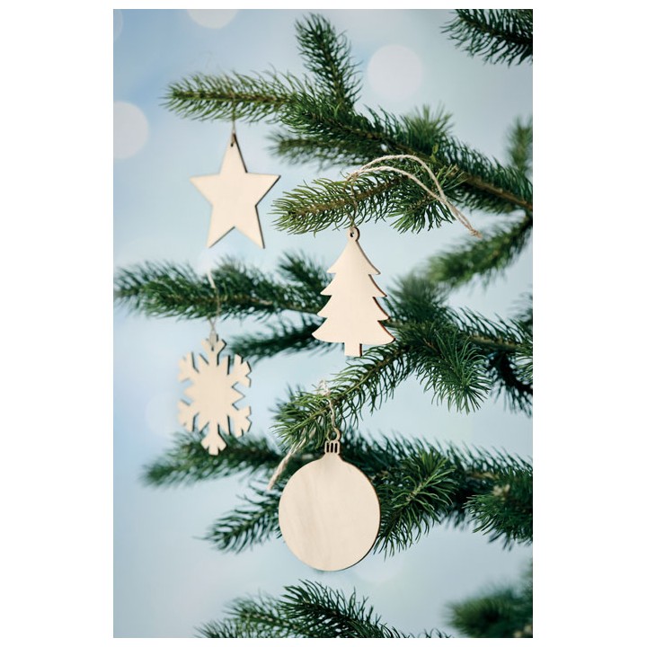 Décoration forme flocon en