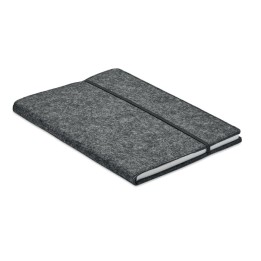 Carnet A5 en feutre RPET