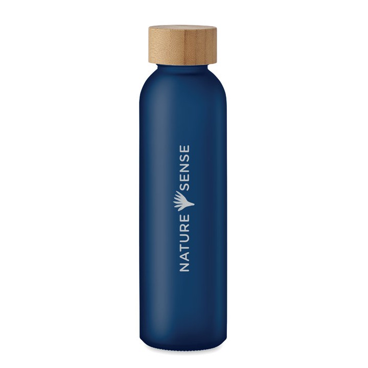 Bouteille verre dépoli 500ml