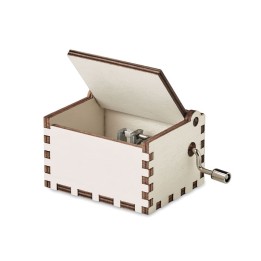 Boîte à musique en bois