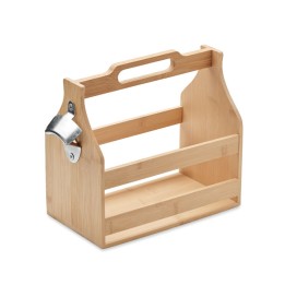 Caisse à bouteilles en bambou