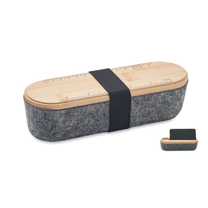 Trousse  en feutre RPET