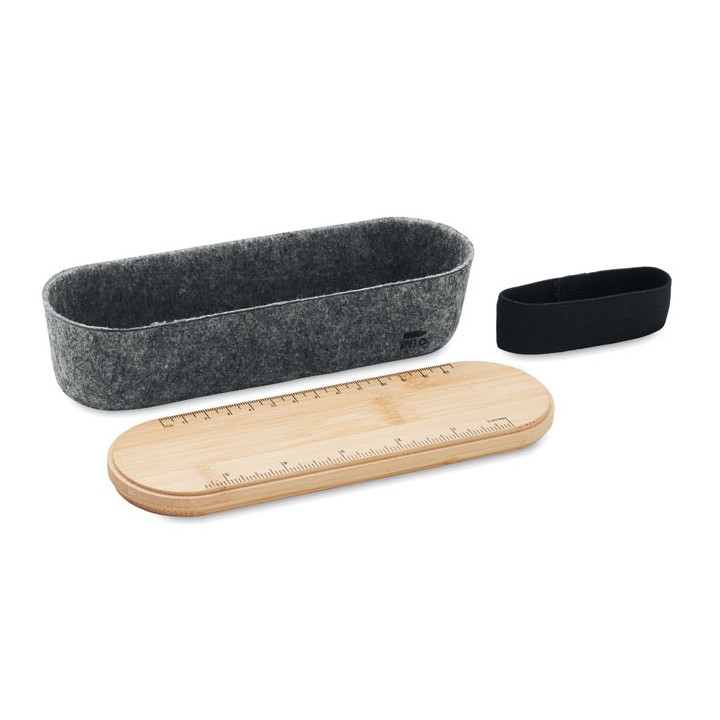 Trousse  en feutre RPET