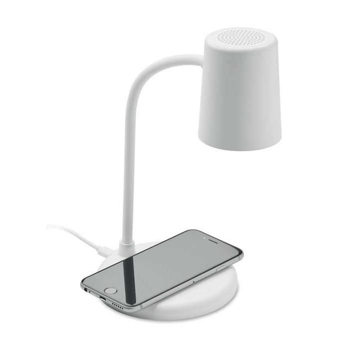 Lampe haut-parleur & chargeur