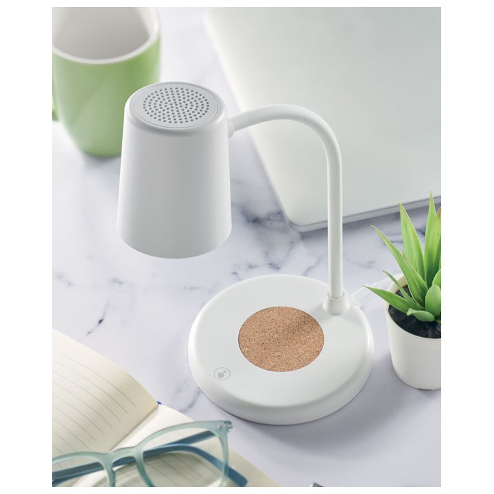 Lampe haut-parleur & chargeur