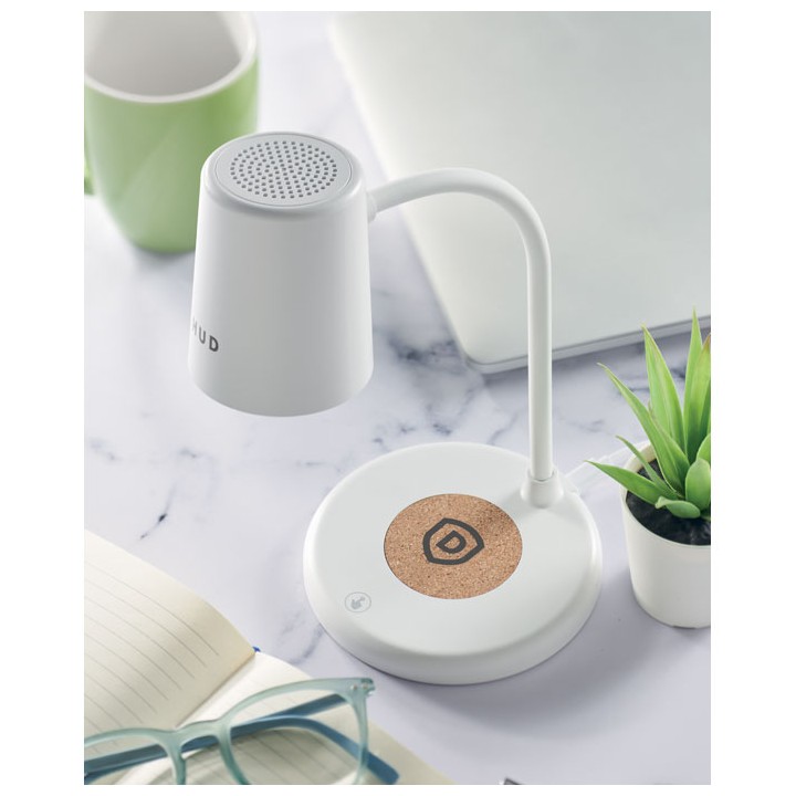 Lampe haut-parleur & chargeur