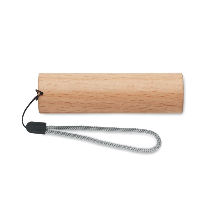 Torche rechargeable en bois