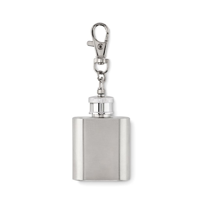 Porte-clés avec mini flasque