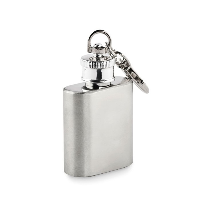 Porte-clés avec mini flasque