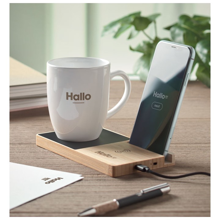 Chargeur sans fil chauffe-mug