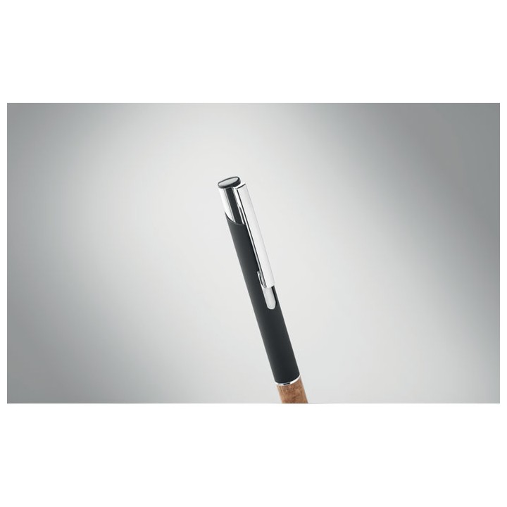 Stylo en aluminium encre bleue