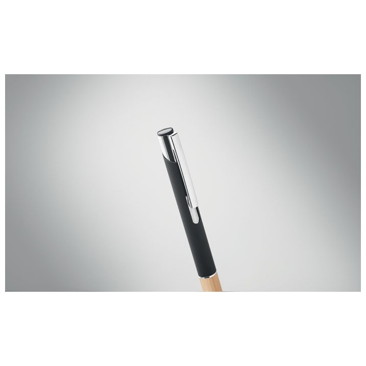 Stylo en aluminium encre bleue