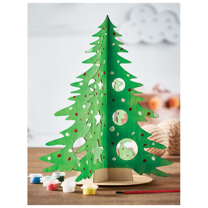 Sapin de Noël en bois