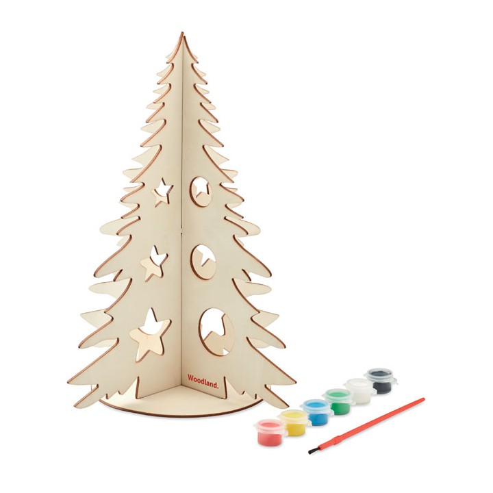 Sapin de Noël en bois