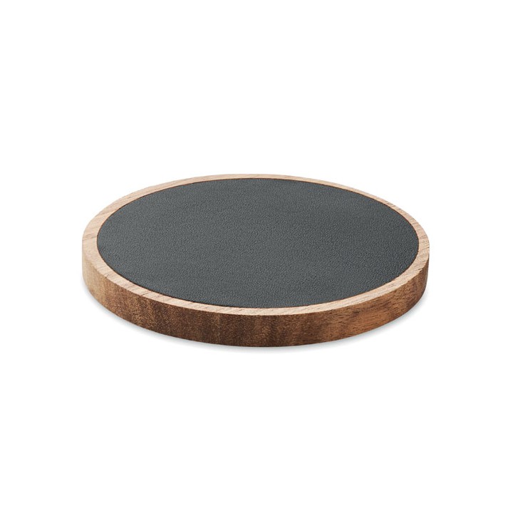 Chargeur sans fil en acacia 15W