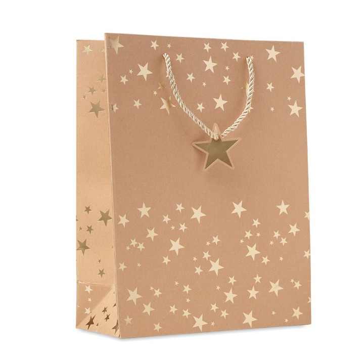Sac cadeau en papier à motifs