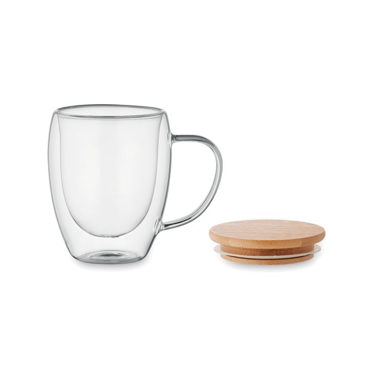Mug en verre double paroi 250ml