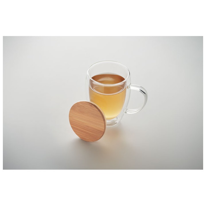 Mug en verre double paroi 250ml