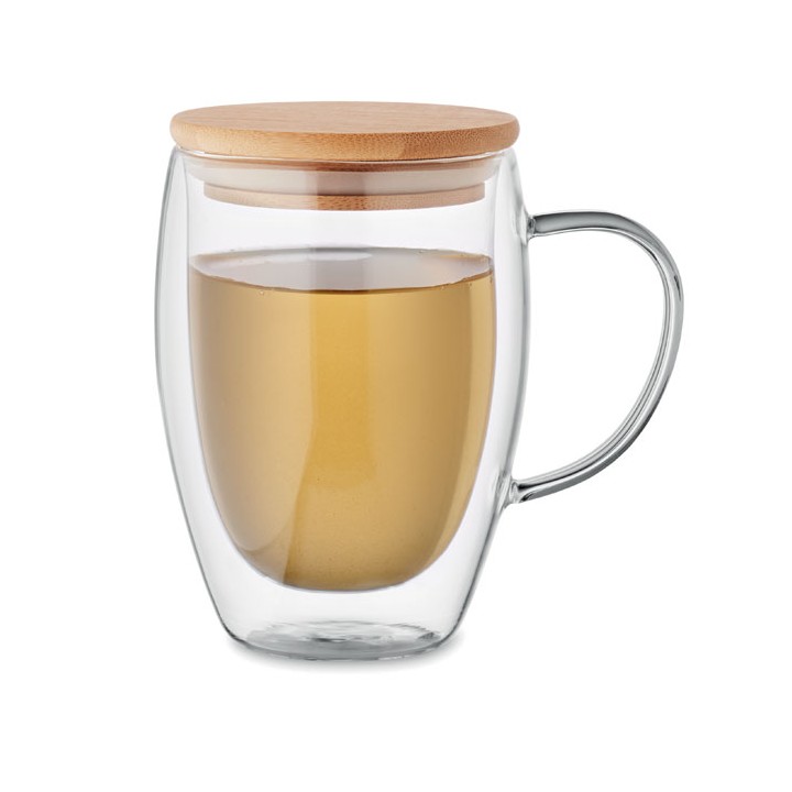 Mug en verre double paroi 350ml