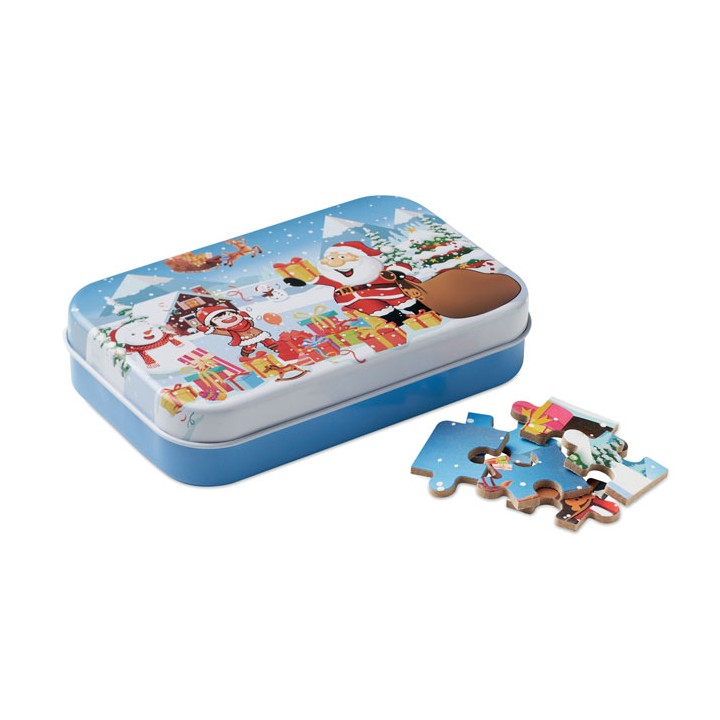 Puzzle de Noël en bois