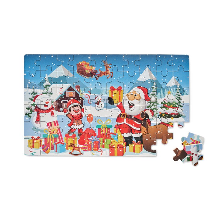 Puzzle de Noël en bois