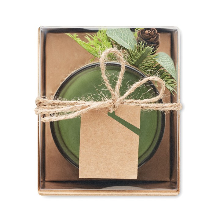 Porte-bougies de Noël