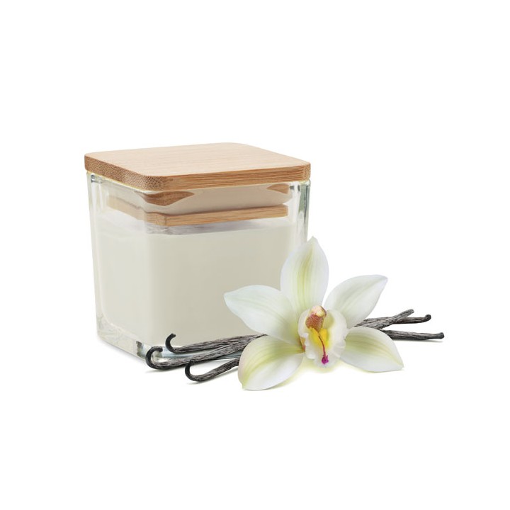 Bougie parfumée carrée 50gr