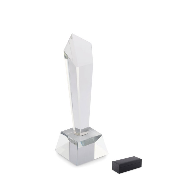 Prix en cristal dans un coffret