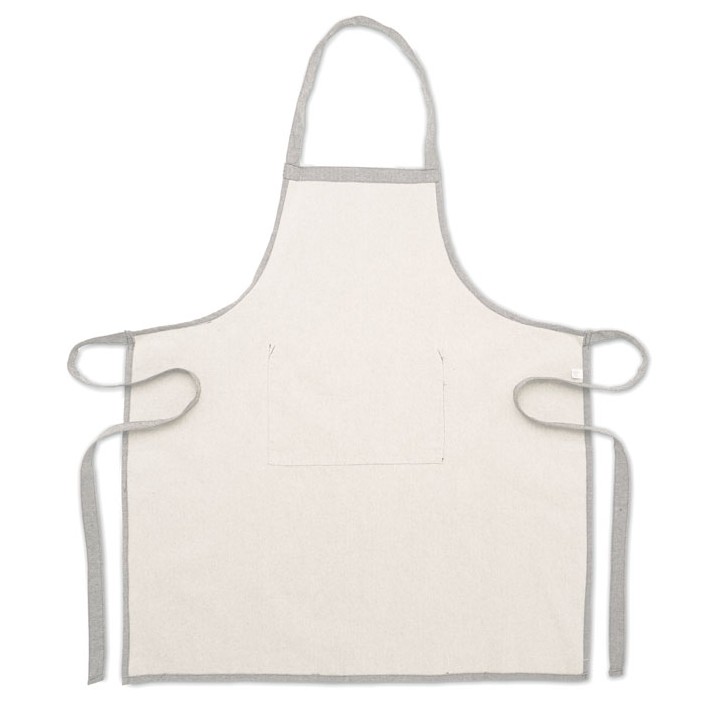 Tablier en coton recyclé