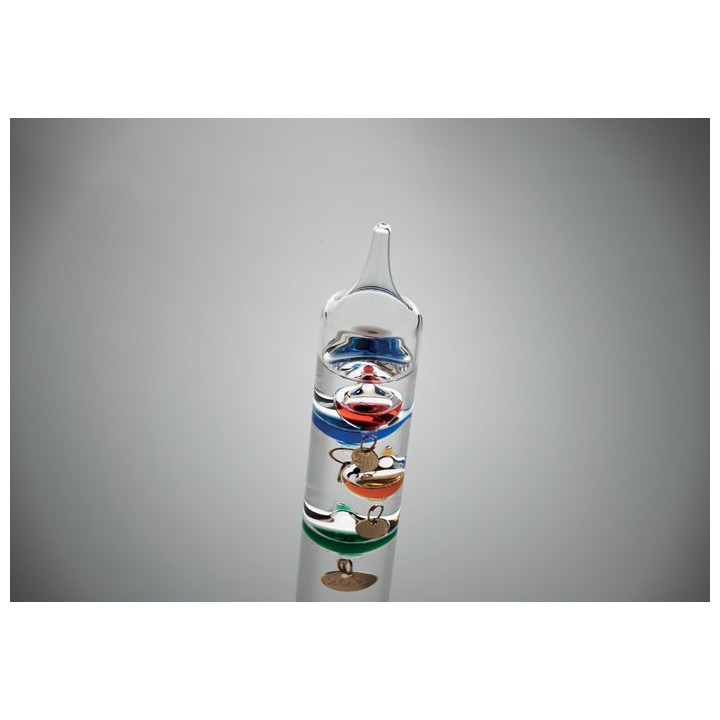 Thermomètre Galileo verre 28cm