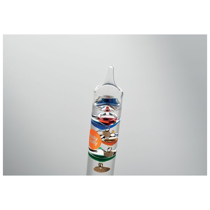 Thermomètre Galileo verre 28cm