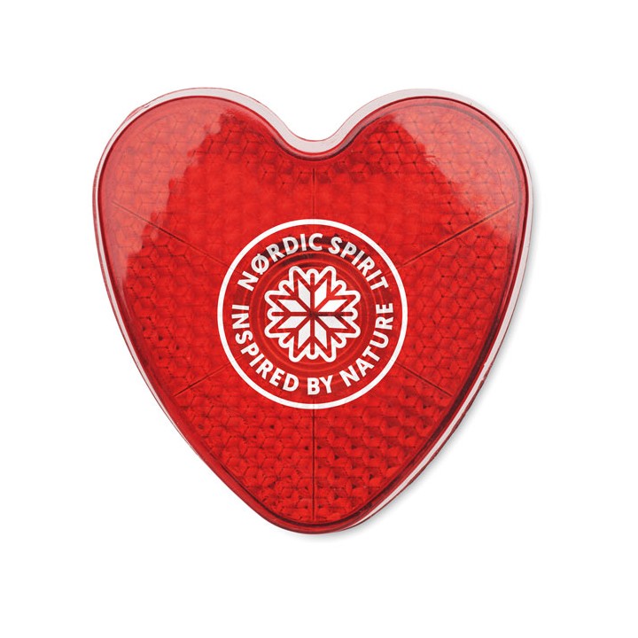 Réflecteur en forme de coeur