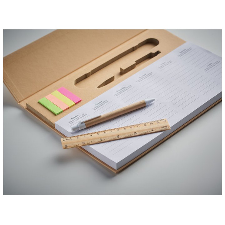 Agenda hebdomadaire de bureau