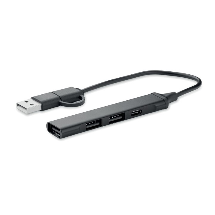 Hub USB 4 ports 19 cm