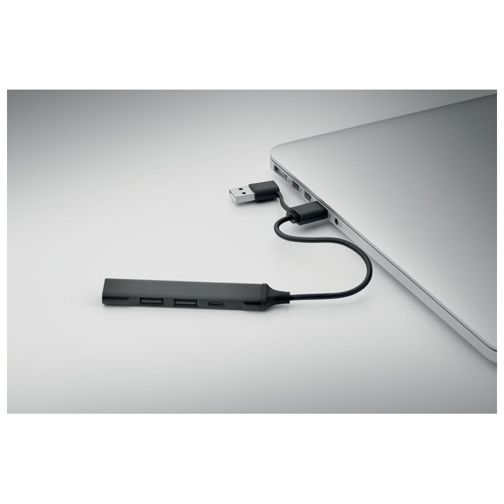 Hub USB 4 ports 19 cm