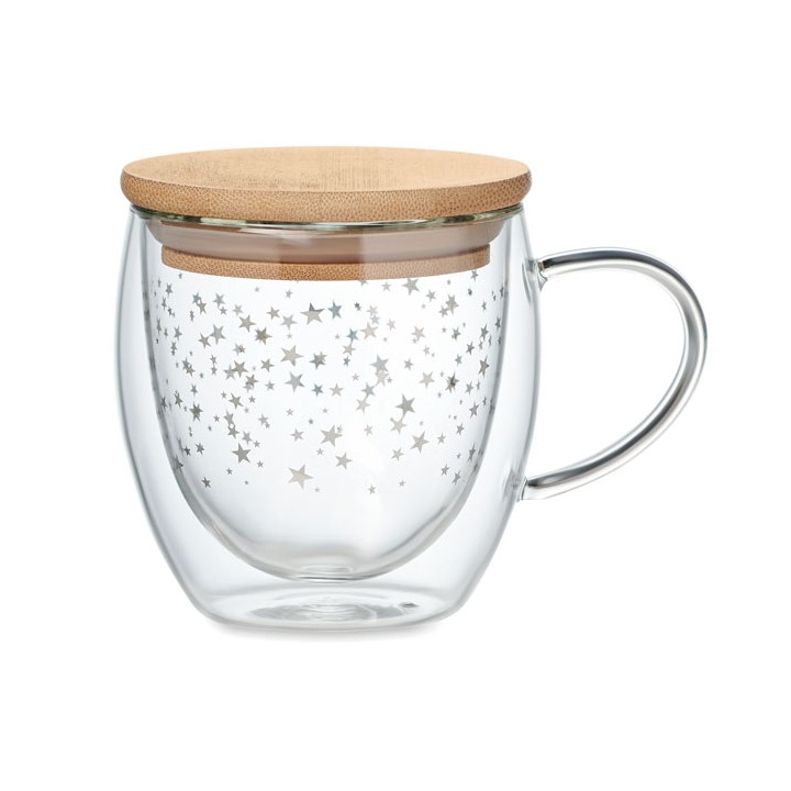 Tasse double paroi en verre