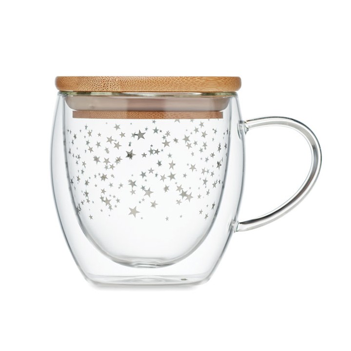 Tasse double paroi en verre