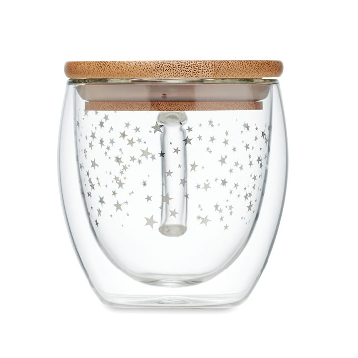 Tasse double paroi en verre